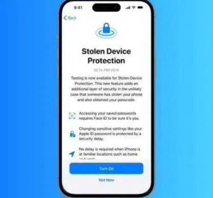 曹妃甸苹果授权维修店分享被盗设备保护功能开启方法 