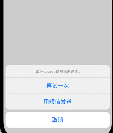 曹妃甸apple维修iPhone上无法正常发送iMessage信息