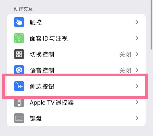 曹妃甸苹果14维修店分享iPhone14 Plus侧键双击下载功能关闭方法 